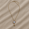 Vintage Spiegel Statement-Kette