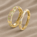 Vintage Cloisonné Armband-Set
