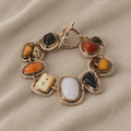 Vintage Armband mit bunten Steinen