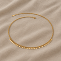 Ätherische Fransen-Kettenhalskette