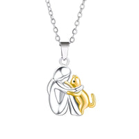 Zweifarbig Silber und Gold