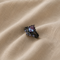 Amethyst Ring | Weißes Gold