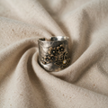 Breiter Ring mit Schmetterlingsmotiv