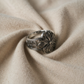 SILBERBLUMEN ZIRKONRING