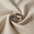 Verstellbarer Gedrehter Ring – Edelstahl