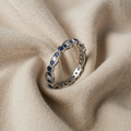 Sternenbild-Ring in Mitternachtsblau