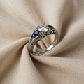 Wilder Saphirring