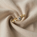VINTAGE GOLDENER HALO-RING