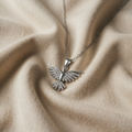 Weißgold Phoenix Zirkon Halskette