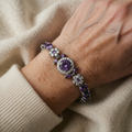 Velmira Tennisarmbänder | Weißgold